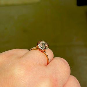 Herkimer diamond ring size 7.5
